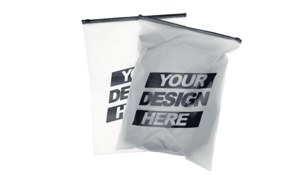 custom poly bags design