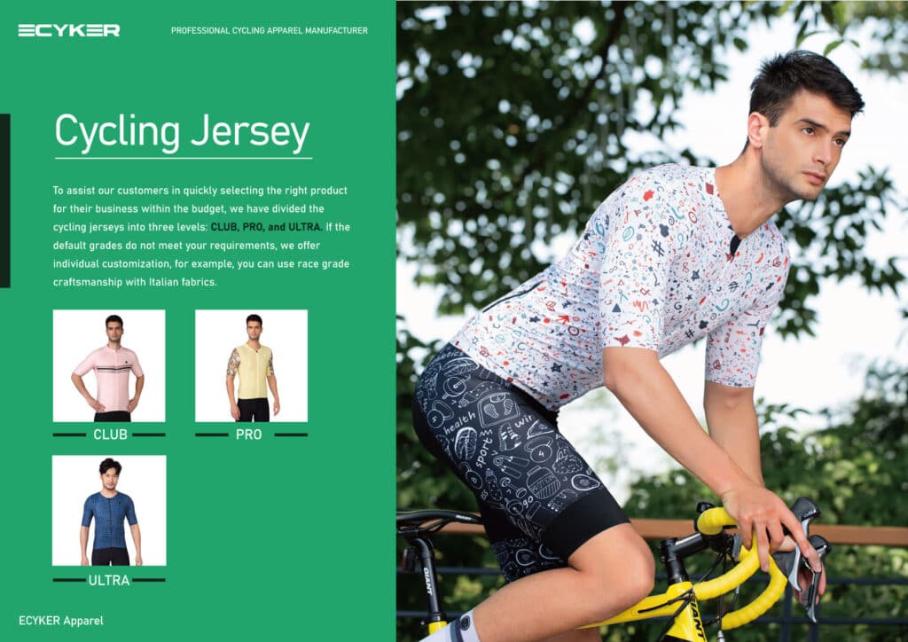 ECYKER cycling jersey catalog cover