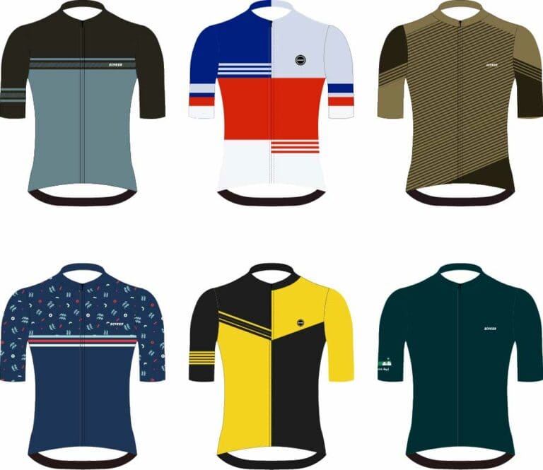 private label cycling jersey design